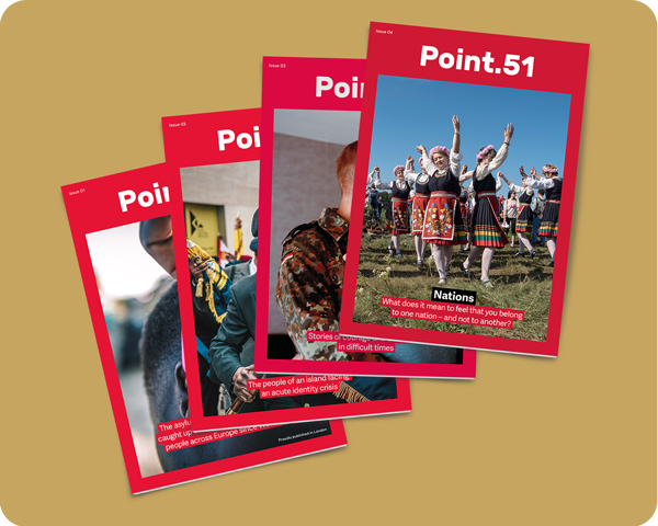 The full set: Issues 1-4 - All four issues of Point.51 published so far.Limited availability£30 (RRP £48)