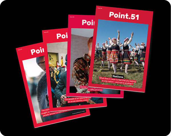 The full set: Issues 1-4 - All four issues of Point.51 published so far.Limited availability£30 (RRP £48)